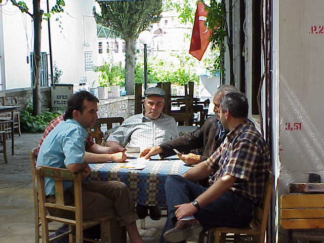   Men playing cards              Fethiye